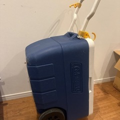 大型クーラーボックス　コールマン　ガラガラの画像