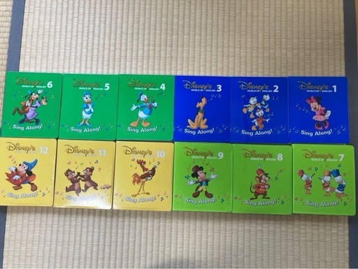 ★本棚付き★ディズニーワールドオブイングリッシュセット（DWE）