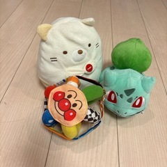 ぬいぐるみ3種類
