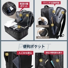 [EXCITECH Biz] ビジネスリュックの画像