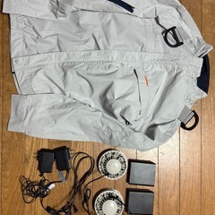 熱中症対策に！空調服 バッテリー2個付き