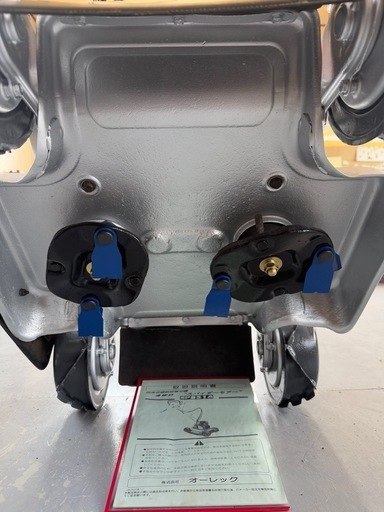 岩手県北上市　OREC スパイダーモア SP851A自走式傾斜地草刈機 4WD 畔草刈り 手押し草刈機　フリー刃　刃新品　動作確認済　
