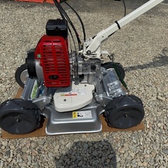 岩手県北上市　OREC スパイダーモア SP851A自走式傾斜地草刈機 4WD 畔草刈り 手押し草刈機　フリー刃　刃新品　動作確認済　引き取り の画像