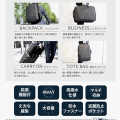 [EXCITECH Biz] ビジネスリュックの画像