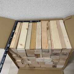 薪　木材詰め合わせ　80サイズ　21センチ　③ キャンプ　焚き火の画像