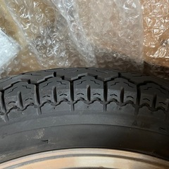 YB125SPの前後ホイール+タイヤの画像