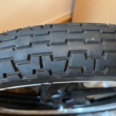 YB125SPの前後ホイール+タイヤの画像