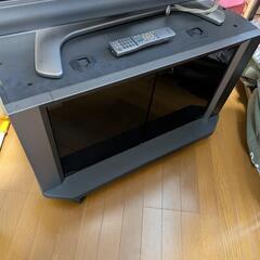 SHARP　テレビ　テレビ台込の画像
