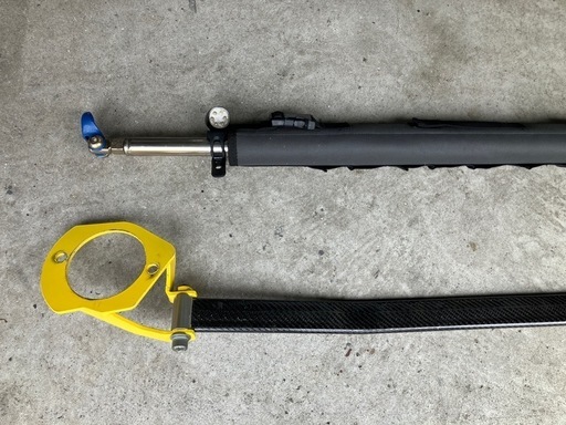 L575S ムーヴコンテD-SPORT カーボン調 タワーバー オマケ付 中古品