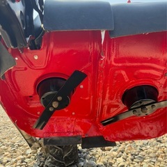 岩手県北上市 オーレック ウイングモア WM736A 刈幅690ｍｍ 畦草刈り機 草刈機 バックギア 2WD ロータリーモア　刃新品　中品　引き取りの画像