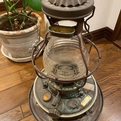【お取引中】【動作未確認】レトロ 灯油ストーブ タワー型 S-3...