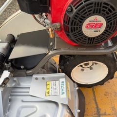 岩手県北上市 オーレック ウイングモア WM736 刈幅690ｍｍ 畦草刈り機 草刈機 バックギア 2WD ロータリーモア　刃新品　中品　引き取りの画像