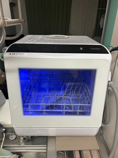 2022年製THANKO 食器洗い乾燥機 ラクア　STTDWADW ホワイト