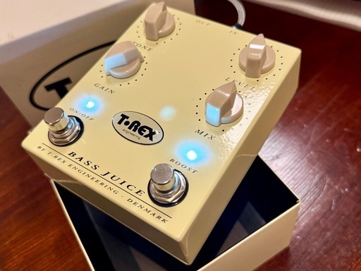 国内正規品】T-Rex ティーレックス Bass Juice Distortion Pedal