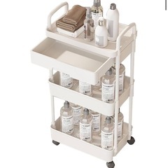 ほぼ新品・美品　引き出し付きキャスター