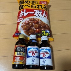 食品セット 栄養ドリンク　　カレー