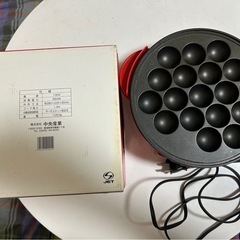 たこ焼き器、かき氷器の画像