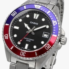CASIO ダイバーズウォッチ　ペプシベゼル