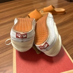 VANS ホワイト　スニーカーの画像