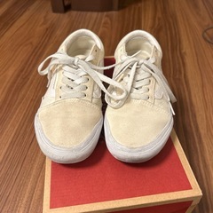 VANS ホワイト　スニーカーの画像