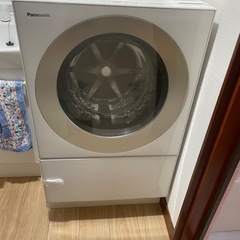 パナソニック　ドラム式洗濯機　キューブル