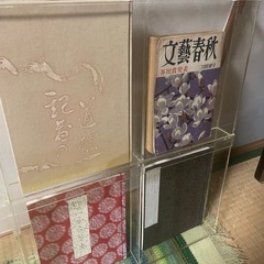 本の展示などに　★★　アクリル製　ショーケース　★★　高さ61．5　x巾４４.５ｃｍ 　2セットの画像