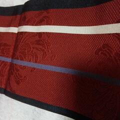 週末限定値下げえんじ浴衣半幅帯新品の画像