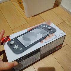 任天堂Switchライト　グレーの画像