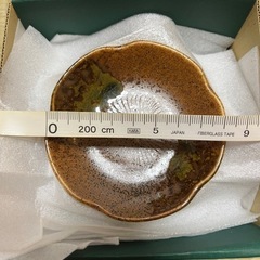 受け渡し決定　最終値下げ　【新品未使用】 壱峰窯　食器セット　あか絵　ギフトセット　そば　器 和食器の画像
