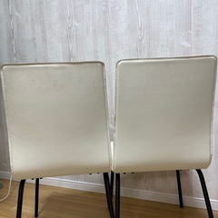ニトリ　ダイニングチェア2脚の画像