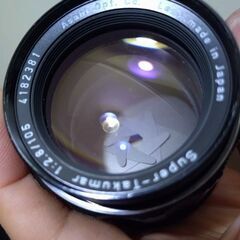 Super Takumar 105mm F/2.8 分解清掃済