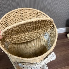 【引渡決定】リボン付きゴミ箱　可愛いの画像