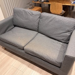 IKEA ソファ PÄRUP ペルプ 3人掛けソファ, ヴィースレ グレー