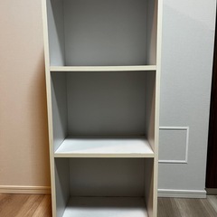 A4ファイル3段ボックス（白）