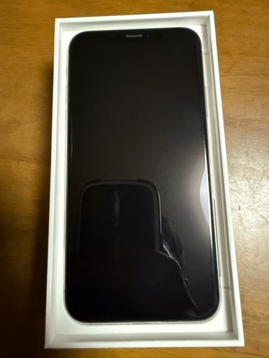 【美品】iPhone X シルバー　256GB