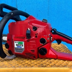 ゼノア　チェンソー　プロ用　名機 サンナナ G375 希少 バー長さ約40cm 排ガス規制前 パワフル プロ機　切断機  山師 伐採 林業 宮崎の画像