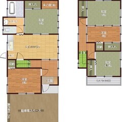 🏢安心の叶えRoom✨『5DK』柏市柏✨敷金礼金無料💰✨人気のペ...