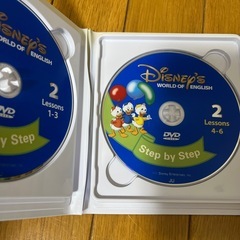 英語学習　DWE Disney World English Step by Stepの画像