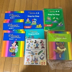 英語学習　DWE Disney World English Step by Stepの画像