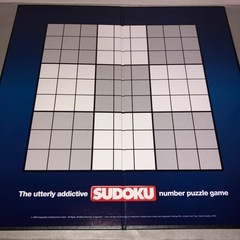 【ほぼ未使用】数独　SUDOKU テーブルゲーム　海外版の画像