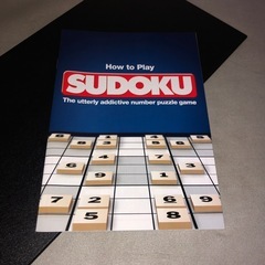 【ほぼ未使用】数独　SUDOKU テーブルゲーム　海外版の画像