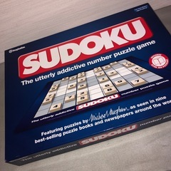 【ほぼ未使用】数独　SUDOKU テーブルゲーム　海外版の画像