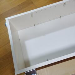 IKEA　ガラス扉　コレクションケース　中古の画像