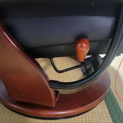 座椅子　本皮　リクライニング可の画像