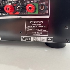 1週間から10日以内に取りに来ていただける方🌺🌼🌸ONKYO 　ＡＶアンプの画像
