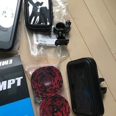 自転車グッズ　アクセサリー　多数　セット　スマホホルダー　未使用の画像