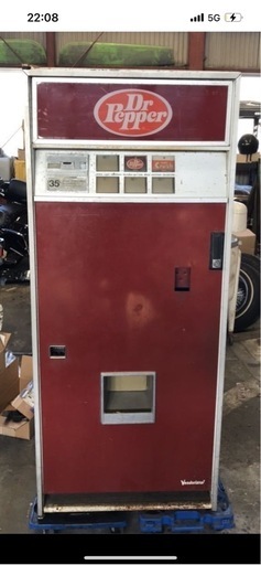 【激レア】1970年代アメリカ製 ドクターペッパー自動販売機 ビンテージ品