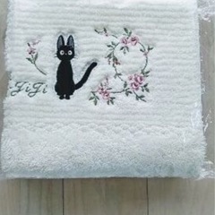 最終値下げ！　【未使用】魔女の宅急便　トイレマット　白の画像