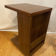 サイドテーブル　ソファテーブル　キャスター付き　の画像