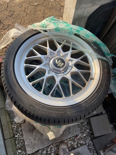 RAYS Evolution4 ミシェランバリ溝付き 17インチ